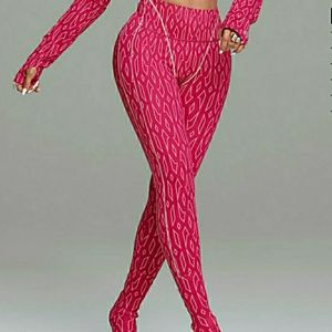 Ivy Park Monogram Pink Tights NWT